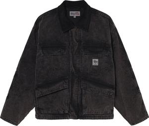 Куртка Stussy Distressed Canvas Shop 'Black', черный