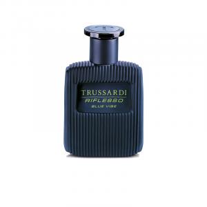 TRUSSARDI Мужской парфюм Refraction Blue Phantom с древесно-восточным аккордом, туалетная вода 30мл/50мл, аромат лесного ореха и кожи