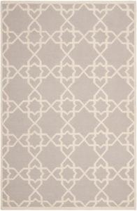 Ковер SAFAVIEH, 183 x 275 см,  Dhurries Grey/Ivory