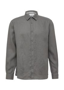 Рубашка на пуговицах классического кроя s.Oliver, Graphite