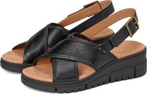 Сандалии VIONIC Uptown Sonoma, цвет Black Leather