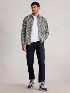 Футболка Salcombe Regular Fit Animal из хлопковой смеси White Stuff, Navy