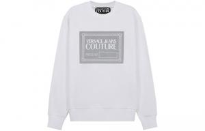 VERSACE JEANS COUTURE Белая толстовка для мужчин