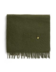 Простой шарф Lyle & Scott из овечьей шерсти в глубоких принтах