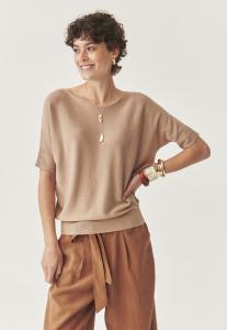 Блуза TATUUM Blouse, Dark Beige/Beige