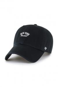 Хлопковая бейсболка MLB New York Yankees 47 Brand, черный