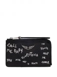 Складной бумажник Zadig&Voltaire, черный