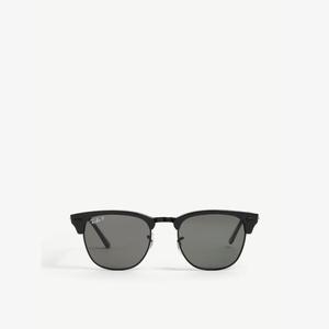 Солнцезащитные очки RB 3016 Clubmaster из ацетата Ray-Ban, черный