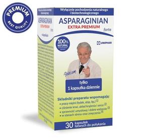 Аспартат Экстра Премиум Форте, Добавка , 30 капсул Uniphar