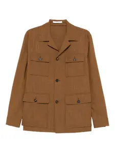 Куртка-рубашка с карманами Tagliatore, коричневый