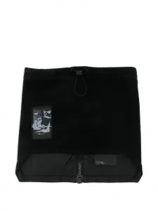 Шарф с логотипом Gr10K, черный