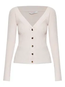 Кардиган с V-образным вырезом Max Mara, нейтральный