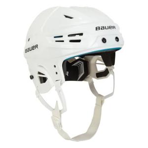 BAUER Новый хоккейный шлем RE-AKT 55 для детей и взрослых, белый, размер S, без визора