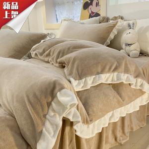 LUOLAI HOME Комплект постельного белья 1.5, 4 предмета, пододеяльник 200x230 см, First Meeting - Mika