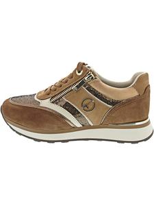 Tamaris Коричневые низкие кроссовки