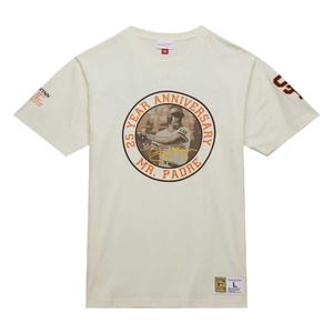 Mitchell Ness Футболка Mitchell & Ness мужская cream