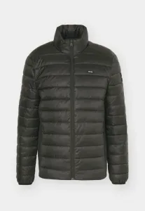 Куртка с боковым логотипом, куртка для межсезонья Calvin Klein, Black