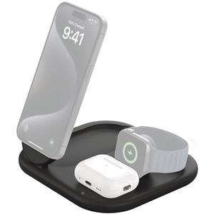 Belkin BoostCharge 15W 3-in-1 Magnetic Foldable WIZ029TTBK