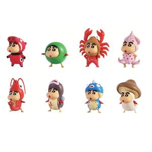 Коллекция персонажей Crayon Shin chan в загадочных коробках с ингредиентами, одиночная загадочная коробка/полный набор 8 штук 52TOYS