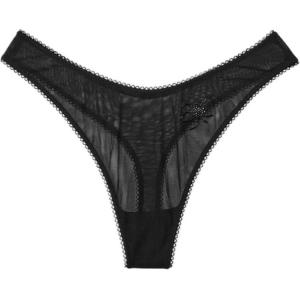 Victoria's Secret Очень сексуальные женские трусики 1 упаковка черные