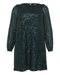 Вечернее платье KAFFE CURVE Laila, темно-зеленый