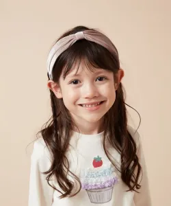 Бархатная повязка на голову Avv, цвет Beige