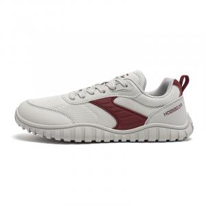 HOBIBEAR Амортизирующие и дышащие низкие кеды унисекс красные белые, цвет Red White