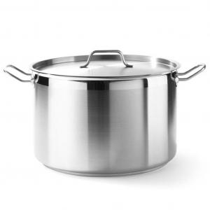 Кастрюля для мяса HENDI с крышкой нержавеющая сталь 360x230 мм 23,5 л Profi Line