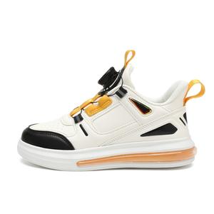 Антискользящие дышащие утепленные низкие детские кроссовки для скейтбординга beige kids ASIAN MICKEY, бежевый