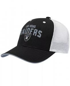 Черная кепка Big Boys Las Vegas Raiders Core Lockup Snapback Outerstuff, черный