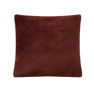 Наволочка, декоративная подушка, чехол для подушки, плюшевая фланель, 40х40 см, 1/2/4 комплекта, количество: 4 штуки, цвет: темно-коричневый Mixibaby