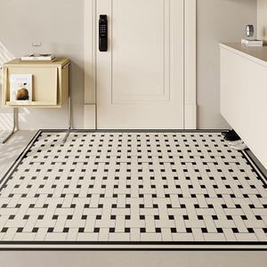 Budis Ковер 120х140 см из ПВХ для прихожей, моющийся, нескользящий, на входную дверь