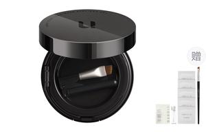 Карандаш для век Unny Air Cushion UNNY CLUB, 01 vintage черный, free blade eyeliner brush+5 pcs brushes cleaning wipes+perfume sample