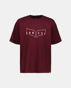 Мужская футболка с короткими рукавами и логотипом Green Coast, розовый