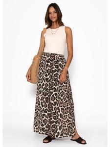 Мини-юбка SASSYCLASSY, бежевый