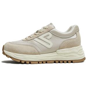 Низкие повседневные туфли для женщин Tata, априкот/белый