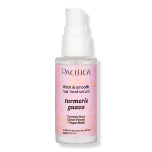 Сыворотка для волос с куркумой и гуавой для придания густоты и гладкости. Pacifica