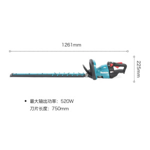 Аккумуляторный триммер для живой изгороди Makita 750 мм с двойным лезвием 18VDUH752Z Bare Metal