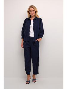 Рубашка с длинными рукавами - KAvera, стандартный крой, цвет "полночный темно-синий" Kaffe