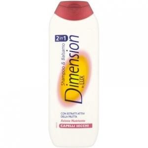 Шампунь и кондиционер 2-в-1 питательного действия для сухих волос 250мл, Dimension By Lux