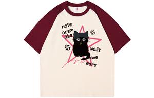 Футболка унисекс No Tears, Бургундия