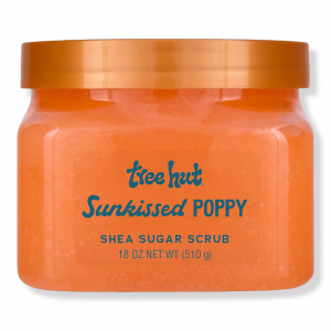Скраб для лица Sunkissed Poppy с маслом ши и сахаром Tree Hut