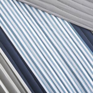 Комплект одеял Matteo с интеллектуальным дизайном и декоративными подушками Intelligent Design, синий