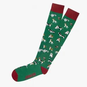 Носки Jimmy Lion Kh Dogs long, зеленый
