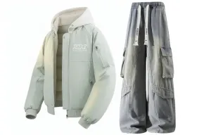 Толстовка Casual Sportswear утепленная с капюшоном унисекс X1617, серый зеленый cotton jacket+pants желтый mud