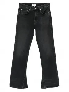 Расклешенные джинсы AGOLDE, черный