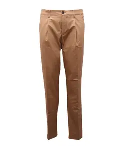 Легкие хлопковые брюки Eleventy, коричневый