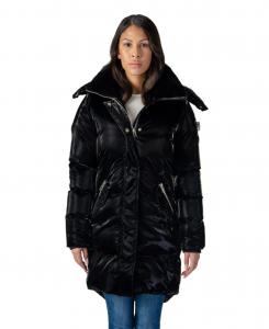 Женское нестеганое пальто Penguin Woodpecker, All wet black