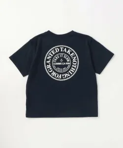 Футболка с коротким рукавом и принтом в виде кругов Comme Ca Ism, цвет Navy