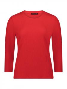 Betty Barclay Текстурированная футболка с круглым вырезом, цвет High Risk Red